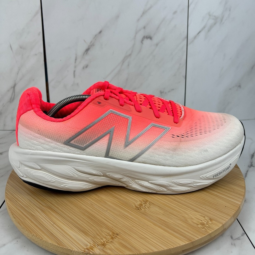 New Balance Fresh Foam x 1080v14 Mens Size 12.5 2E WIDE Urgent Red Running Shoes
